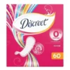 DISCREET 0% PERFUME NORMAL WKŁADKI HIGIENICZNE 60 SZTUK