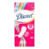 DISCREET 0% PERFUME NORMAL WKŁADKI HIGIENICZNE 20 SZTUK