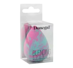 Donegal Blending Sponge marmurkowa różowo-miętowa 4332