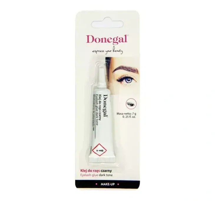 DONEGAL WODODPORNY KLEJ DO SZTUCZNYCH RZĘS CZARNY 7G