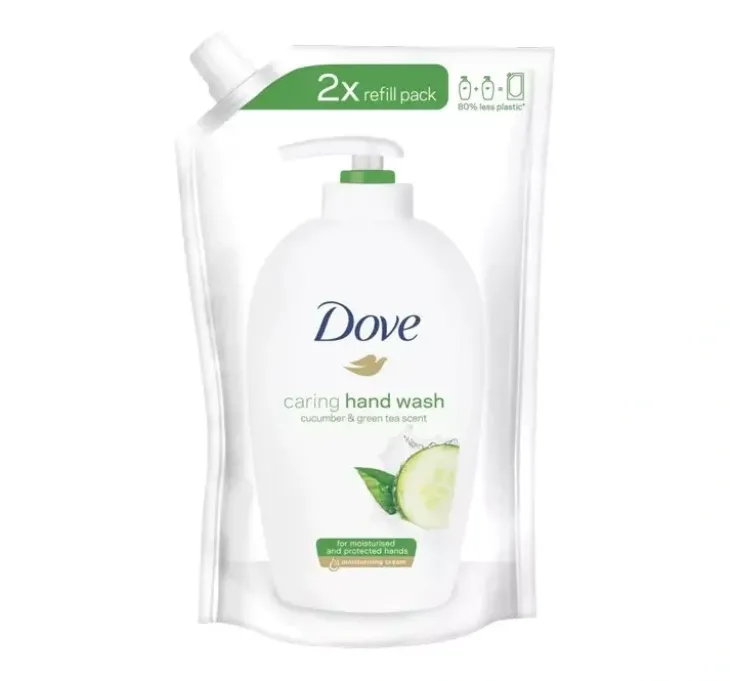 Dove Caring Hand Wash mydło do rąk w płynie Ogórek 500 ml