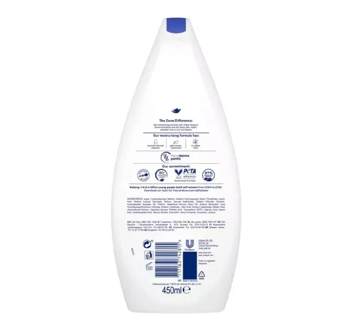 Dove Deeply Nourishing żel pod prysznic 450 ml