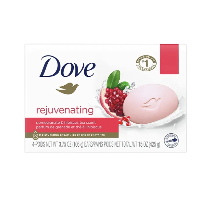 Dove Go Fresh mydło w kostce Pomegranate & Hibiscus Tea 90 g