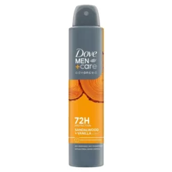 Dove Men+Care Advanced Sandalwood + Vanilla Scent antyperspirant w sprayu 250 ml