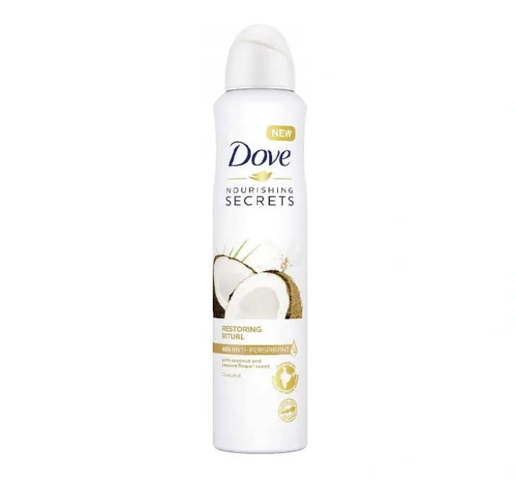 Dove Nourishing Secrets antyperspirant w sprayu Coconut & Jasmine Flower 250 ml