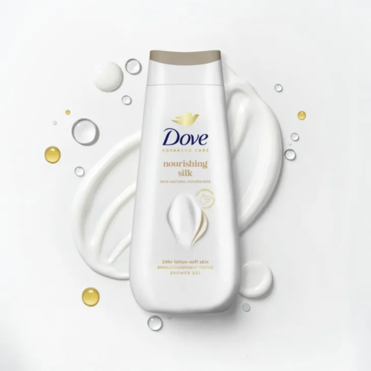 Dove Nourishing Silk żel pod prysznic 400 ml