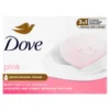 Dove Pink kremowe mydło w kostce nawilżające 90 g