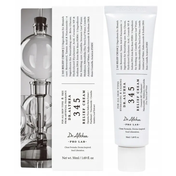 Dr. Althea Pro Lab 345 Relief Cream naprawczy krem do twarzy 50 ml