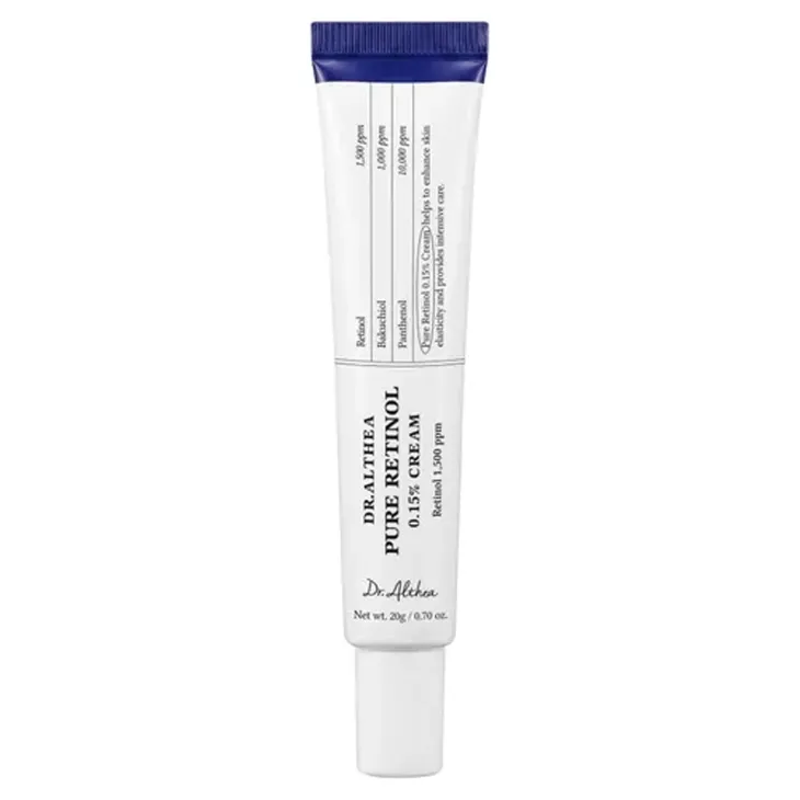 Dr. Althea Pure Retinol 0.15% przeciwzmarszczkowy krem do twarzy z retinolem 20 g