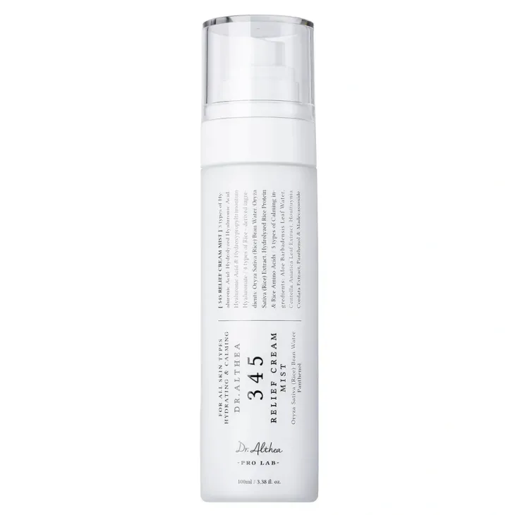 Dr. Althea 345 Relief Cream Mist nawilżająca mgiełka łagodząca do twarzy 100 ml