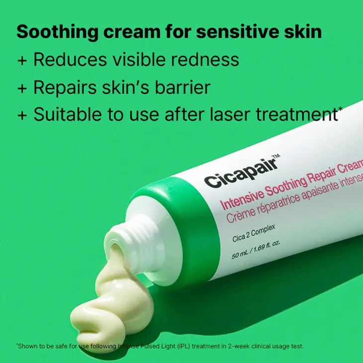 Dr.Jart+ Cicapair Intensive Soothing Repair Cream krem naprawczy do twarzy intensywnie łagodzący 50 ml
