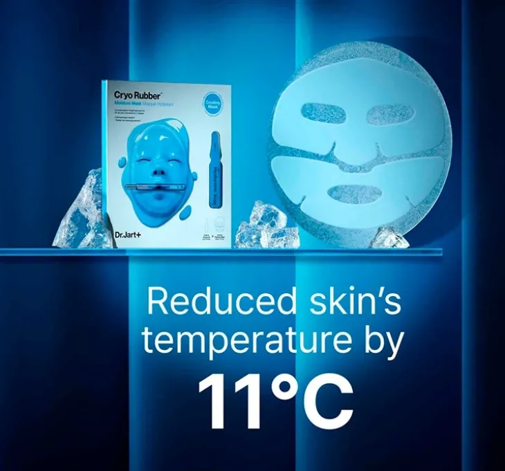 Dr.Jart+ Cryo Rubber Moisture nawilżająca maska na płachcie