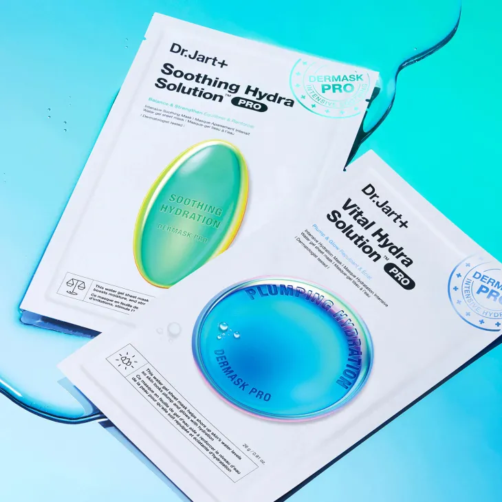 Dr.Jart+ Dermask Vital Hydra Solution Pro zestaw nawilżających maseczek w płachcie 5 x 26 g