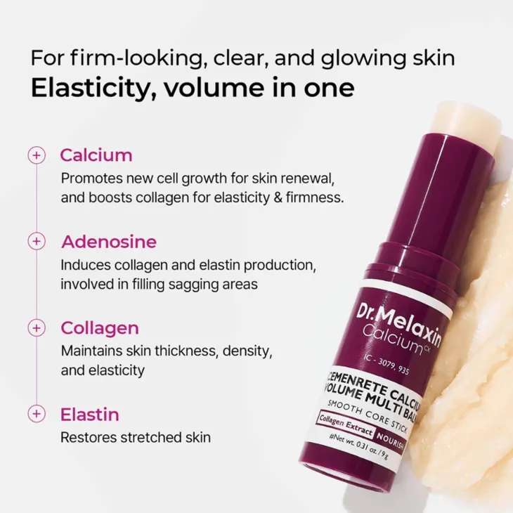 Dr.Melaxin Cemenrete Calcium Volume Multi Balm wielofunkcyjny balsam ujędrniający w sztyfcie 9 g