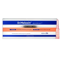 Dr.Melaxin Necksphalt ECM Neck Barrier Ampoule ampułki do pielęgnacji skóry szyi 10 x 1,5 ml