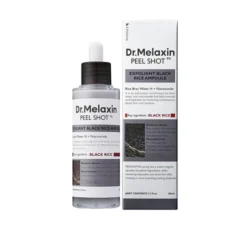 Dr.Melaxin Peel Shot Exfoliating Black Rice Ampoule delikatnie złuszczająca ampułka z ekstraktem z czarnego ryżu 80 ml