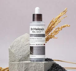 Dr.Melaxin Peel Shot Exfoliating Black Rice Ampoule delikatnie złuszczająca ampułka z ekstraktem z czarnego ryżu 80 ml