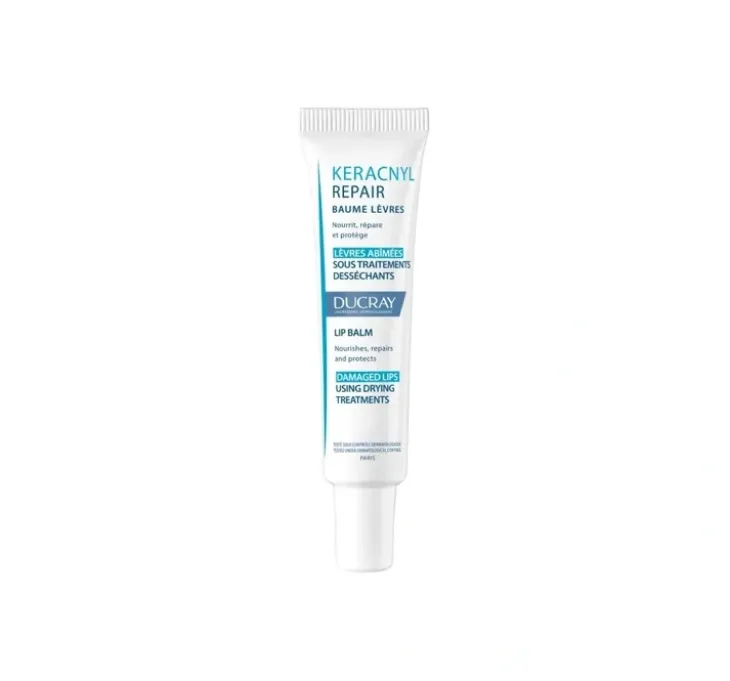 Ducray Keracnyl Repair balsam odbudowujący dla popękanych i bardzo spierzchniętych ust 15 ml