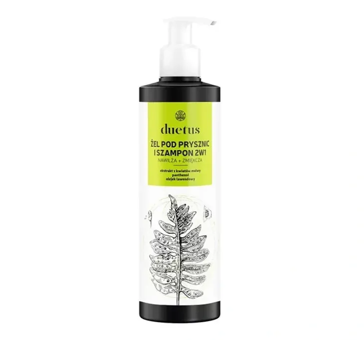 Duetus żel pod prysznic i szampon 2 w1 500 ml