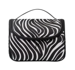 eCarla kosmetyczka rozkładana kuferek Zebra