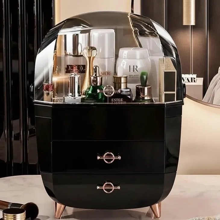 eCarla organizer na kosmetyki Czarny CB76CZ