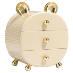 eCarla organizer na kosmetyki Kremowy CB77 Bear