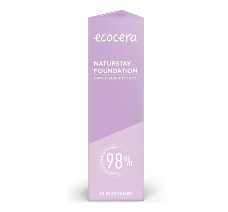 Ecocera Naturstay Camouflage Effect podkład do twarzy C1 Stay Ivory 30 ml