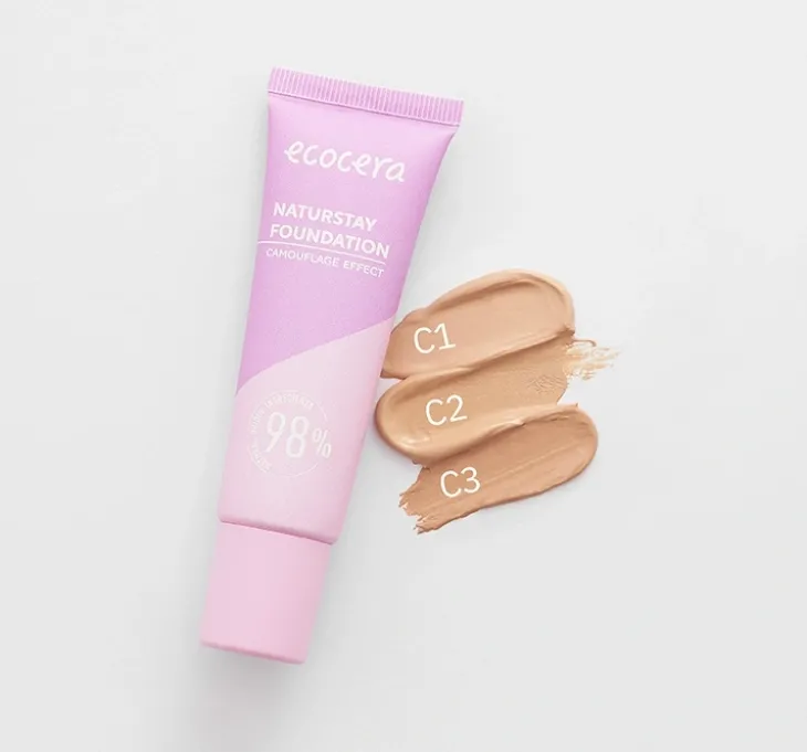 Ecocera Naturstay Camouflage Effect podkład do twarzy C3 Creamy 30 ml