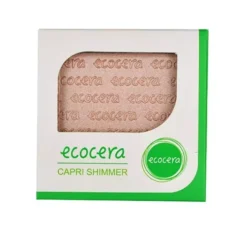 Ecocera prasowany puder rozświetlający Capri 10 g