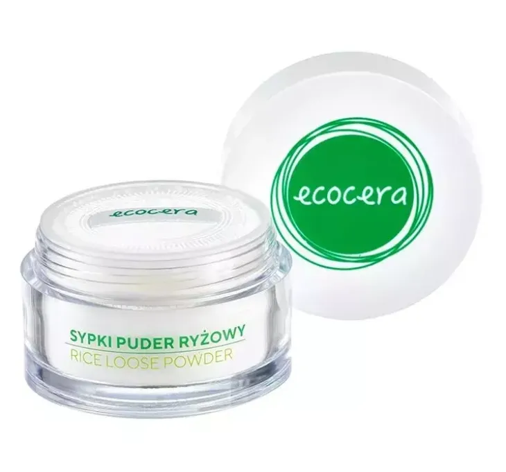 Ecocera puder ryżowy sypki matujący transparentny 15 g