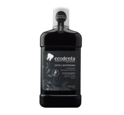 Ecodenta Black Whitening czarny wybielający płyn do płukania 500 ml