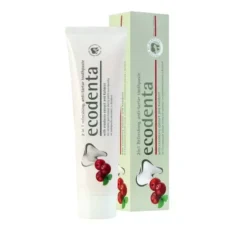 Ecodenta Green Tartar Eliminating odświeżająca pasta do zębów z żurawiną 100 ml