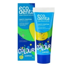 Ecodenta Kolorowa Niespodzianka pasta do zębów dla dzieci przeciw próchnicy 75 ml