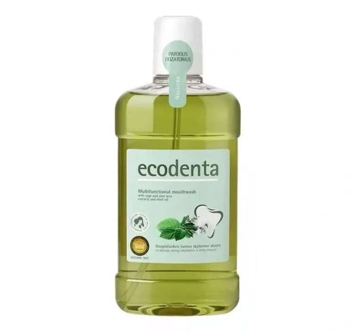 Ecodenta wielofunkcyjny płyn do płukania jamy ustnej 500 ml