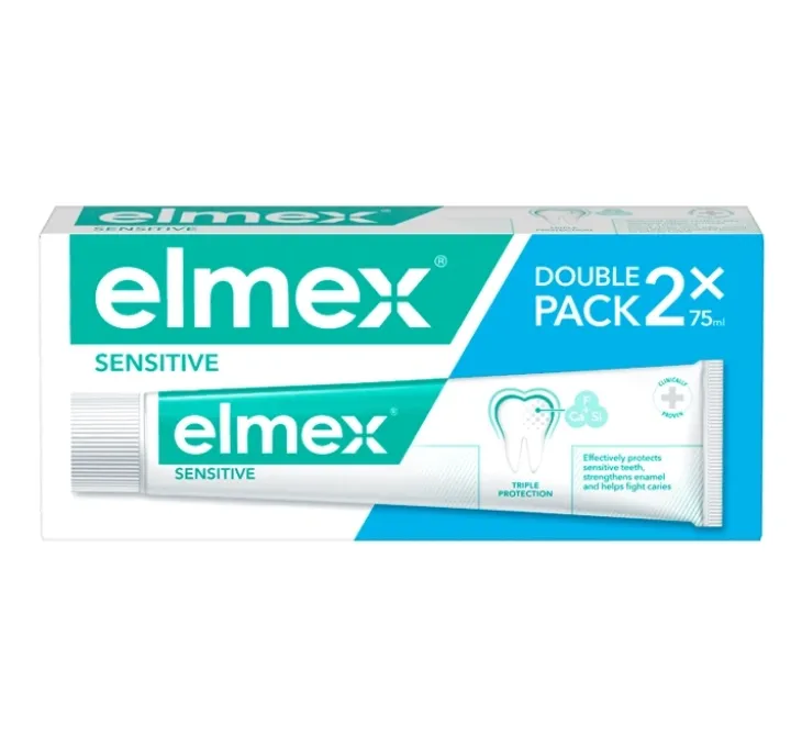Elmex Sensitive pasta do zębów 2 x 75 ml