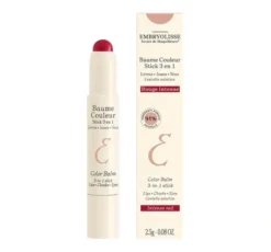 Embryolisse Secret de Maquilleurs sztyft koloryzujący 3w1 Rouge Intense 2,5 g