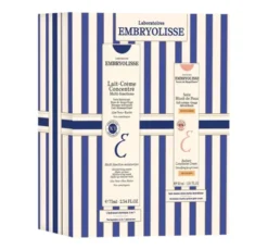 Embryolisse zestaw prezentowy z kosmetykami do pielęgnacji twarzy Lait-Crème Concentré krem nawilżający 75 ml + Soin Blush De Peau Abricot krem-żel detoksykująco-upiększający 30 ml