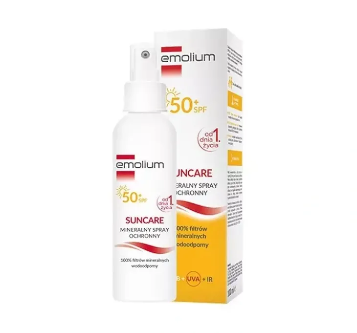 Emolium Suncare mineralny spray ochronny SPF50+ 100 ml