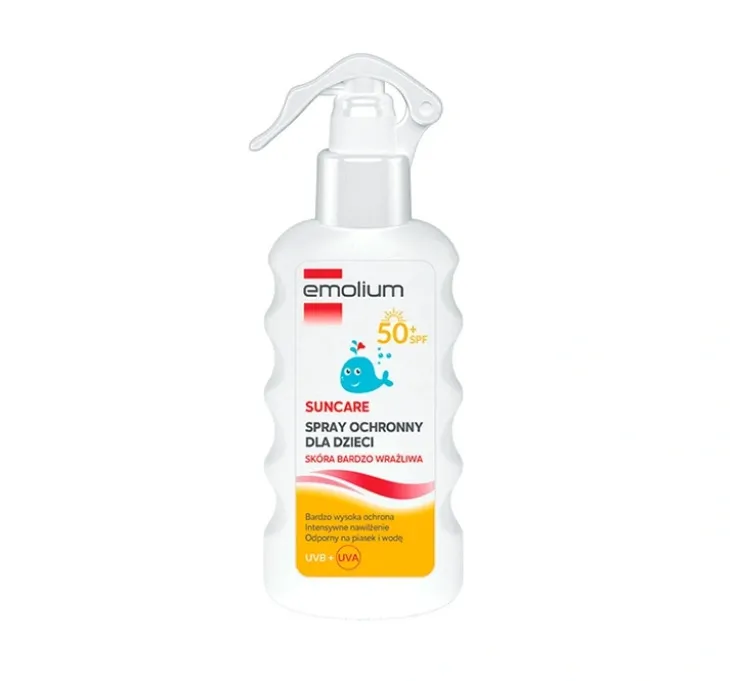Emolium Suncare ochronny spray dla dzieci SPF50+ 175 ml