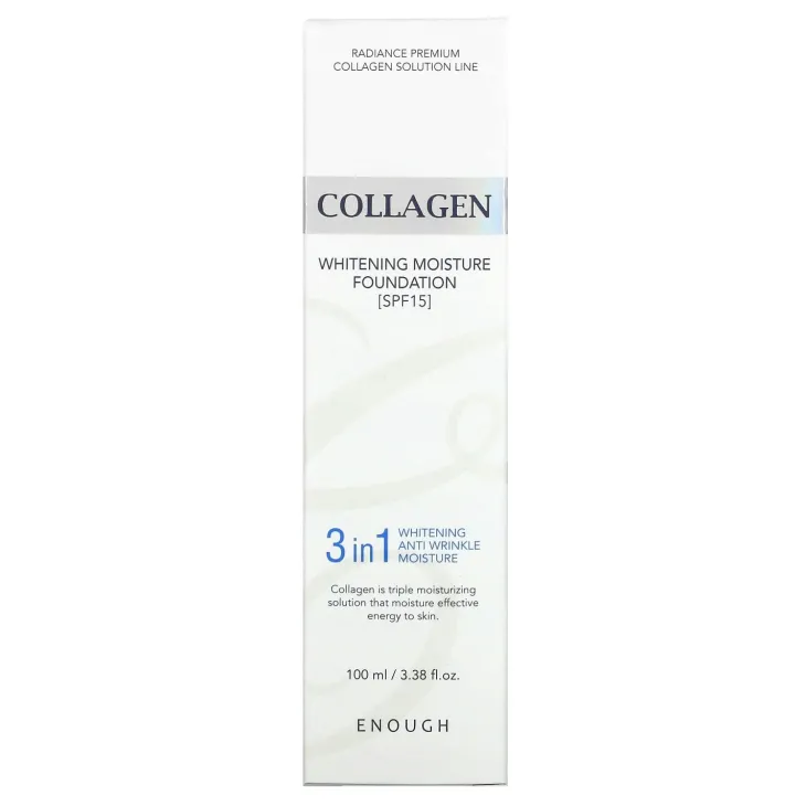 Enough Collagen Whitening Moisture Foundation 3in1 nawilżający podkład do twarzy z kolagenem SPF15 23 100 ml