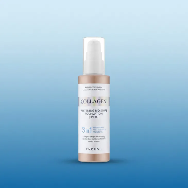 Enough Collagen Whitening Moisture Foundation 3in1 nawilżający podkład do twarzy z kolagenem SPF15 23 100 ml