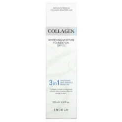 Enough Collagen Whitening Moisture Foundation 3in1 nawilżający podkład do twarzy z kolagenem SPF15 23 100 ml