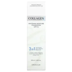 Enough Collagen Whitening Moisture Foundation 3in1 nawilżający podkład do twarzy z kolagenem SPF15 21 100 ml
