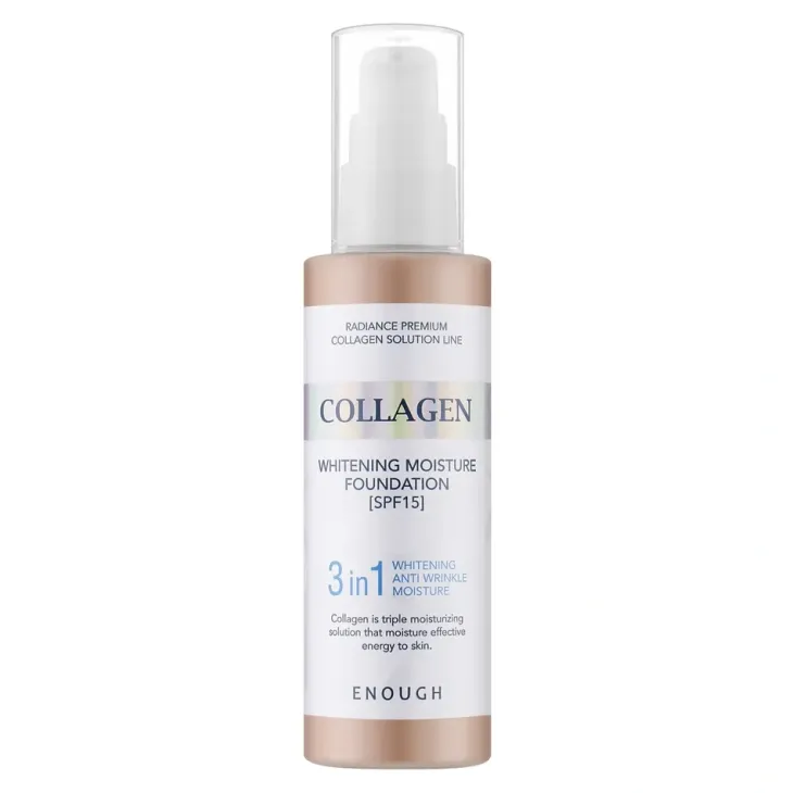 Enough Collagen Whitening Moisture Foundation 3in1 nawilżający podkład do twarzy z kolagenem SPF15 13 100 ml