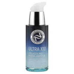 Enough Ultra X10 Collagen Pro Marine Ampoule nawilżające serum do twarzy z kolagenem 30 ml