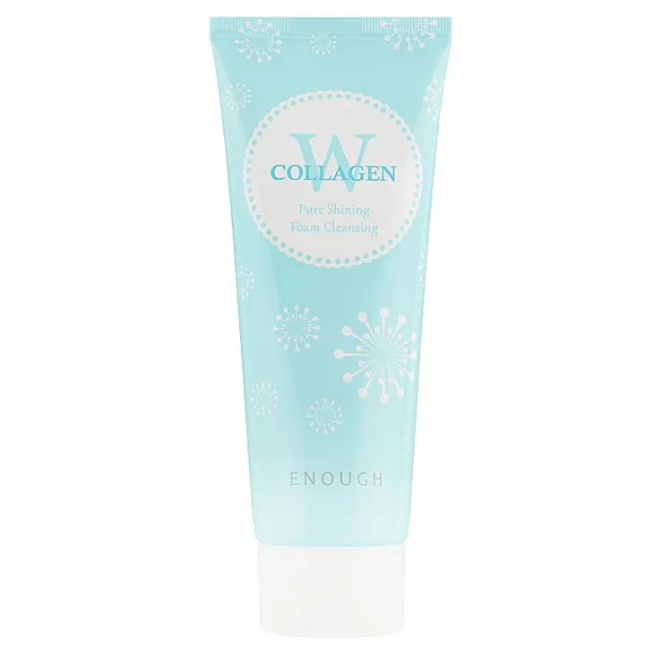 Enough W Collagen Pure Shining Foam Cleansing oczyszczająca pianka do twarzy z kolagenem 100 ml