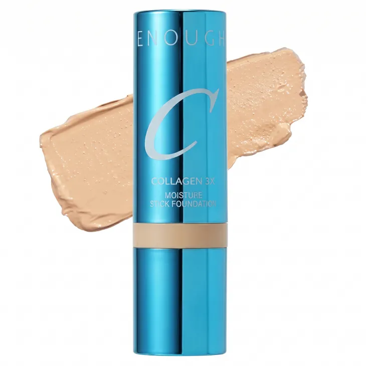 Enough 3X Moisture Stick nawilżający podkład do twarzy w sztyfcie SPF50+ 21N 14 g