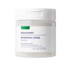 EQQUALBERRY Swimming Pool Toner Pads złuszczająco-nawilżające płatki do twarzy 70 sztuk