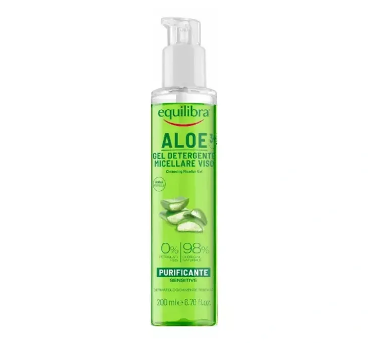Equilibra Aloe 3+ żel micelarny do twarzy 200 ml
