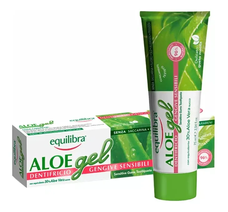 Equilibra Aloe pasta do wrażliwych zębów i dziąseł 75 ml